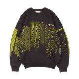 GRIMEY ROYAL PAW KNIT SWEATER GKSW646-BLK Black Image 4