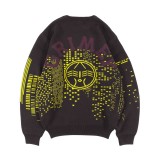 GRIMEY ROYAL PAW KNIT SWEATER GKSW646-BLK Black Image 5