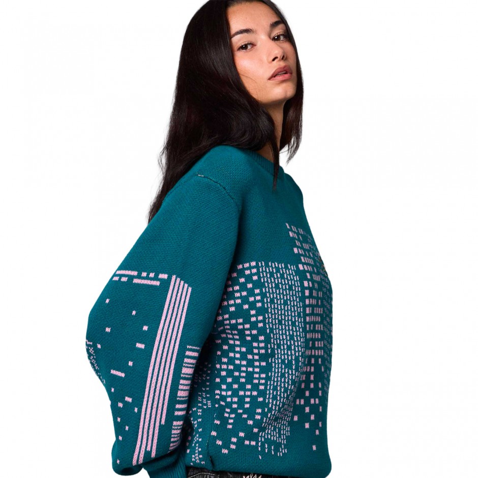 GRIMEY ROYAL PAW KNIT SWEATER GKSW646-GRN Pine