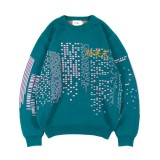 GRIMEY ROYAL PAW KNIT SWEATER GKSW646-GRN Pine Image 4