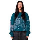 GRIMEY ROYAL PAW KNIT SWEATER GKSW646-GRN Pine Image 