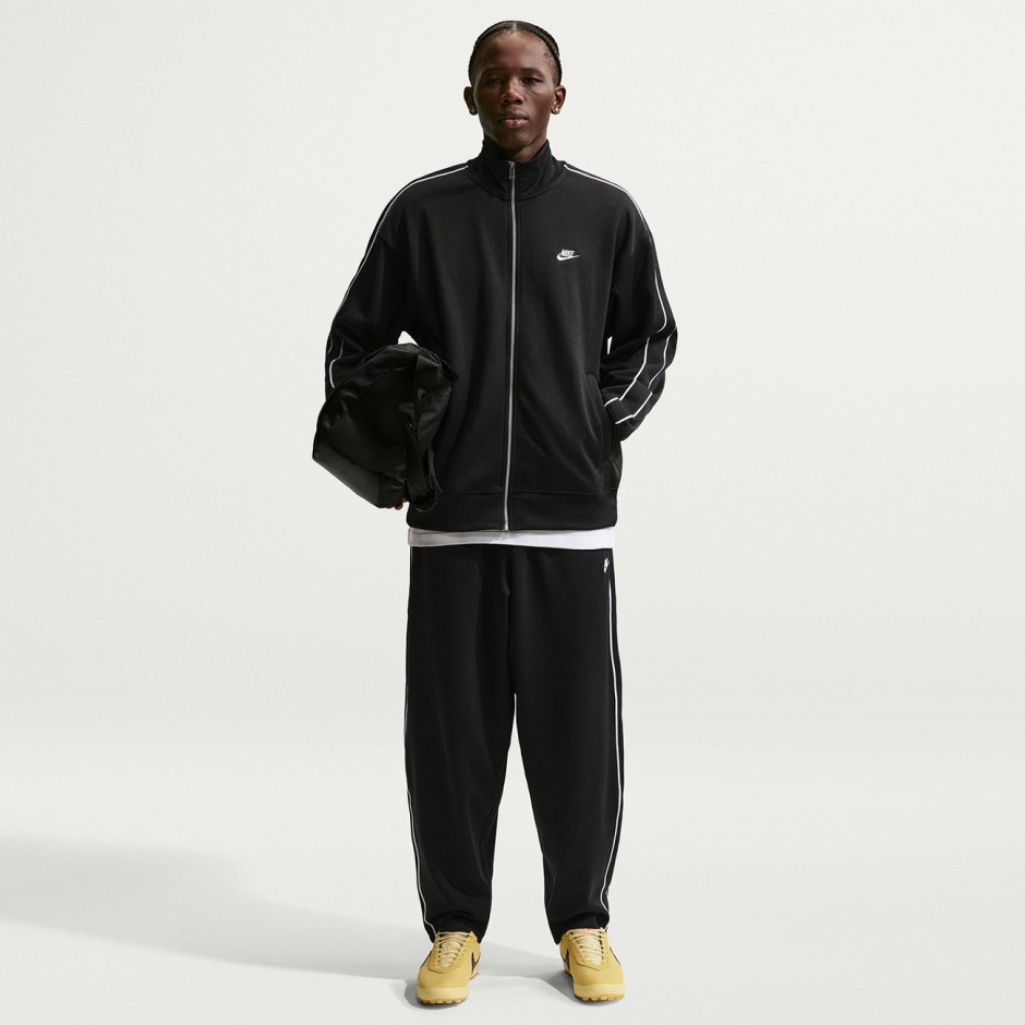Men's Track Jacket Black - Nike Sportswear Club