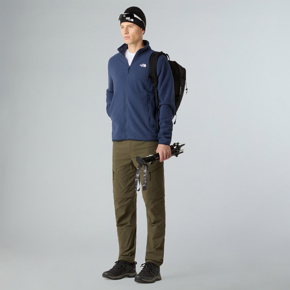Ανδρική Ζακέτα Μπλε - The North Face Glacier Full-Zip Fleece