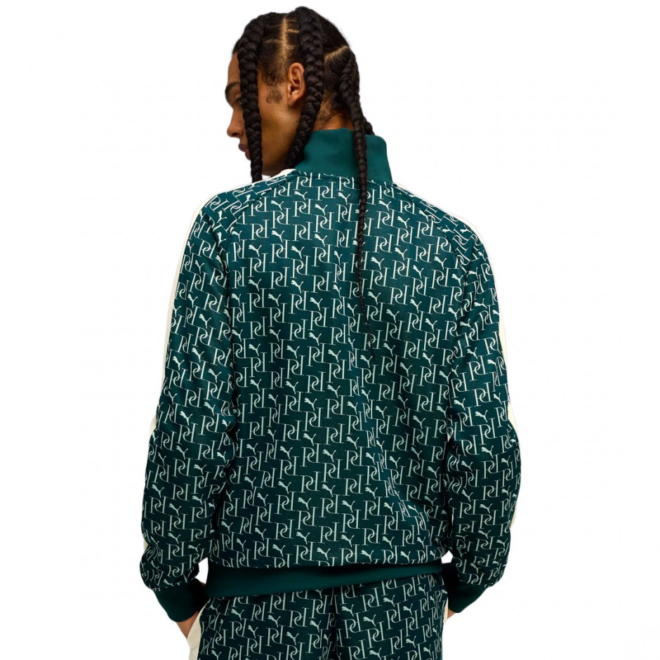 Ανδρική Ζακέτα Πράσινη - PUMA T7 All-Over Print