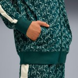 Ανδρική Ζακέτα Πράσινη - PUMA T7 All-Over Print Εικόνα 2