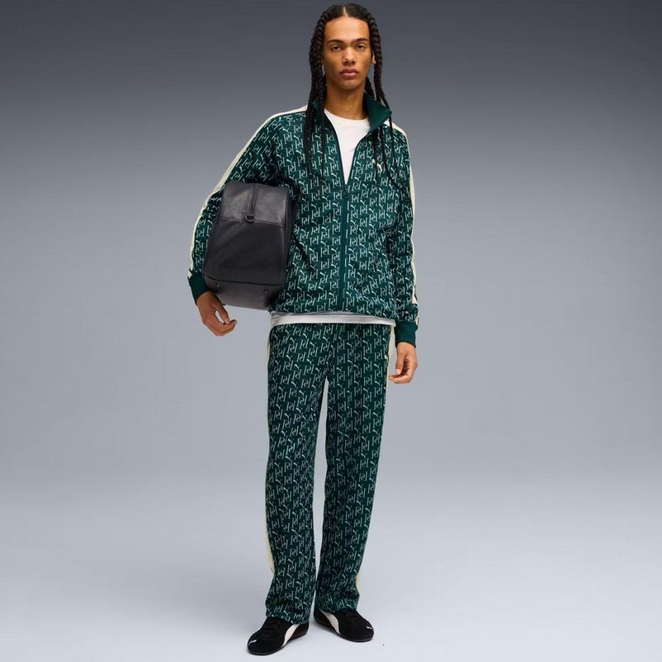 Ανδρική Ζακέτα Πράσινη - PUMA T7 All-Over Print