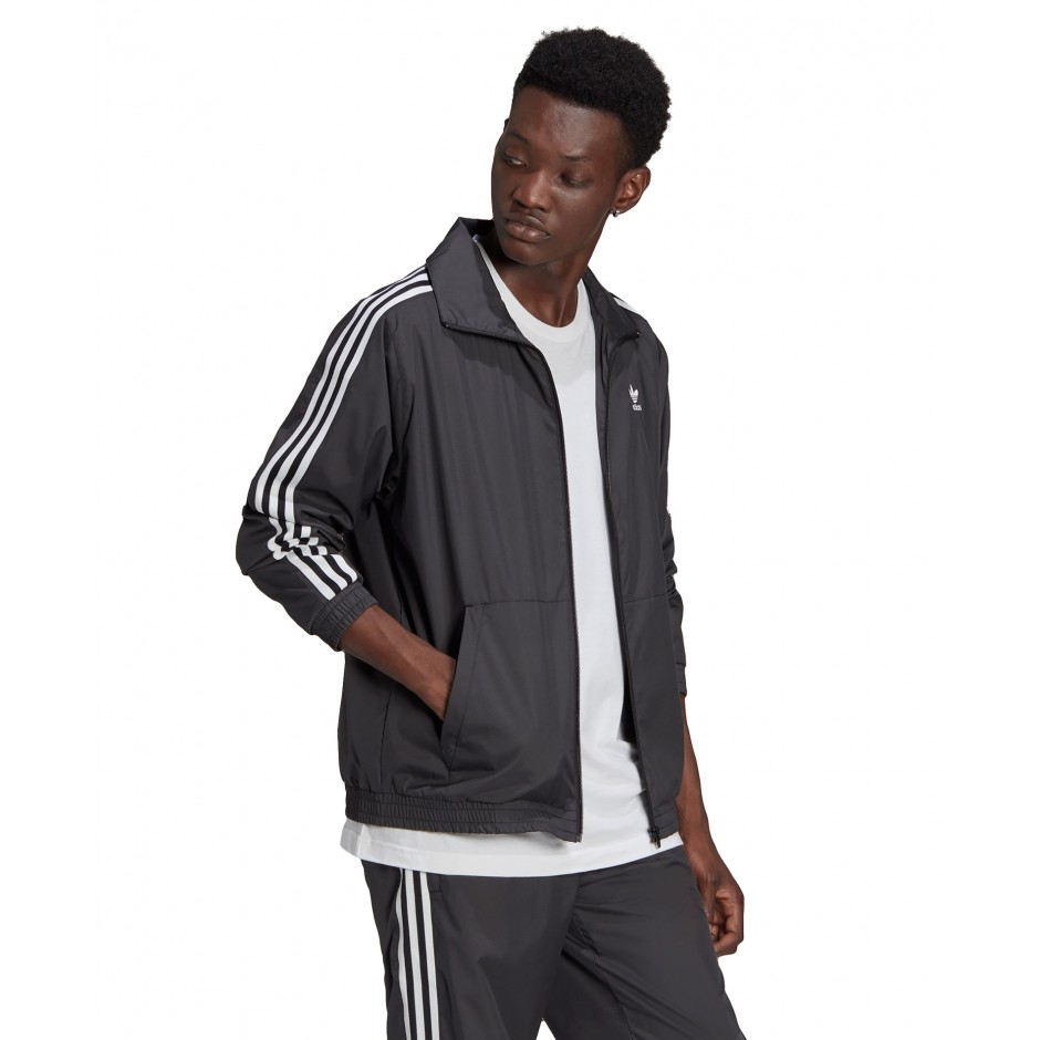 adidas Originals ADICOLOR 3D TREFOIL 3-STRIPES TRACK TOP GN3535 Black -  Sneakercage.gr