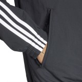 Ανδρική Ζακέτα Μαύρη - adidas Originals Adicolor Woven Firebird Εικόνα 2