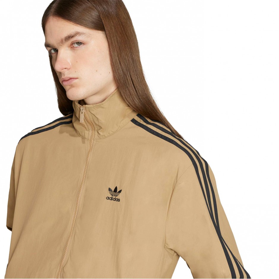 Ανδρική Ζακέτα Μπεζ - adidas Originals Adicolor Woven Firebird