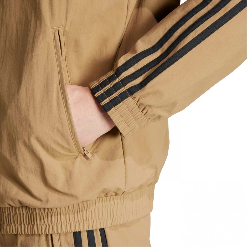 Ανδρική Ζακέτα Μπεζ - adidas Originals Adicolor Woven Firebird