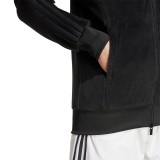 Ανδρική Ζακέτα Μαύρη - adidas Originals SST Adicolor Velour Εικόνα 1