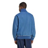 Men's Denim Track Top Blue - adidas Originals Adicolor Denim Firebird Image 0