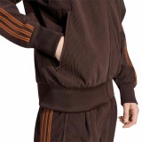 Γυναικεία Ζακέτα Καφέ - adidas Originals Firebird Corduroy Εικόνα 2