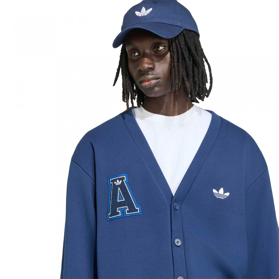 adidas Originals VARSITY CARDIGA IB7095 Μπλε