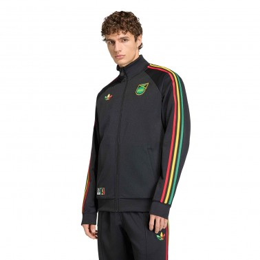 Ανδρική Ζακέτα Μαύρη - adidas Originals Jamaica x Bob Marley
