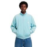 GRIMEY SWARM DC SHOES X GRIMEY VELVET TRACK JACKET GVTJ194-BLU Blue Image 1