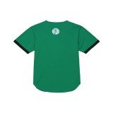 Men's NBA Baseball Jersey Green - Mitchell & Ness Boston Celtics Head Coach Image 0