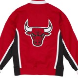 MITCHELL & NESS NBA AUTHENTIC WARM UP JACKET BULLS 92-93 AWJKGS18054-CBUSCAR92-SCARLET Red Image 1