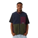 HUF SONOMA HIGH PILE VEST JK00444-MULTI Colorful Image 