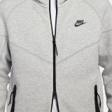 Ανδρική Ζακέτα Γκρι - Nike Sportswear Tech Fleece Windrunner  Εικόνα 2