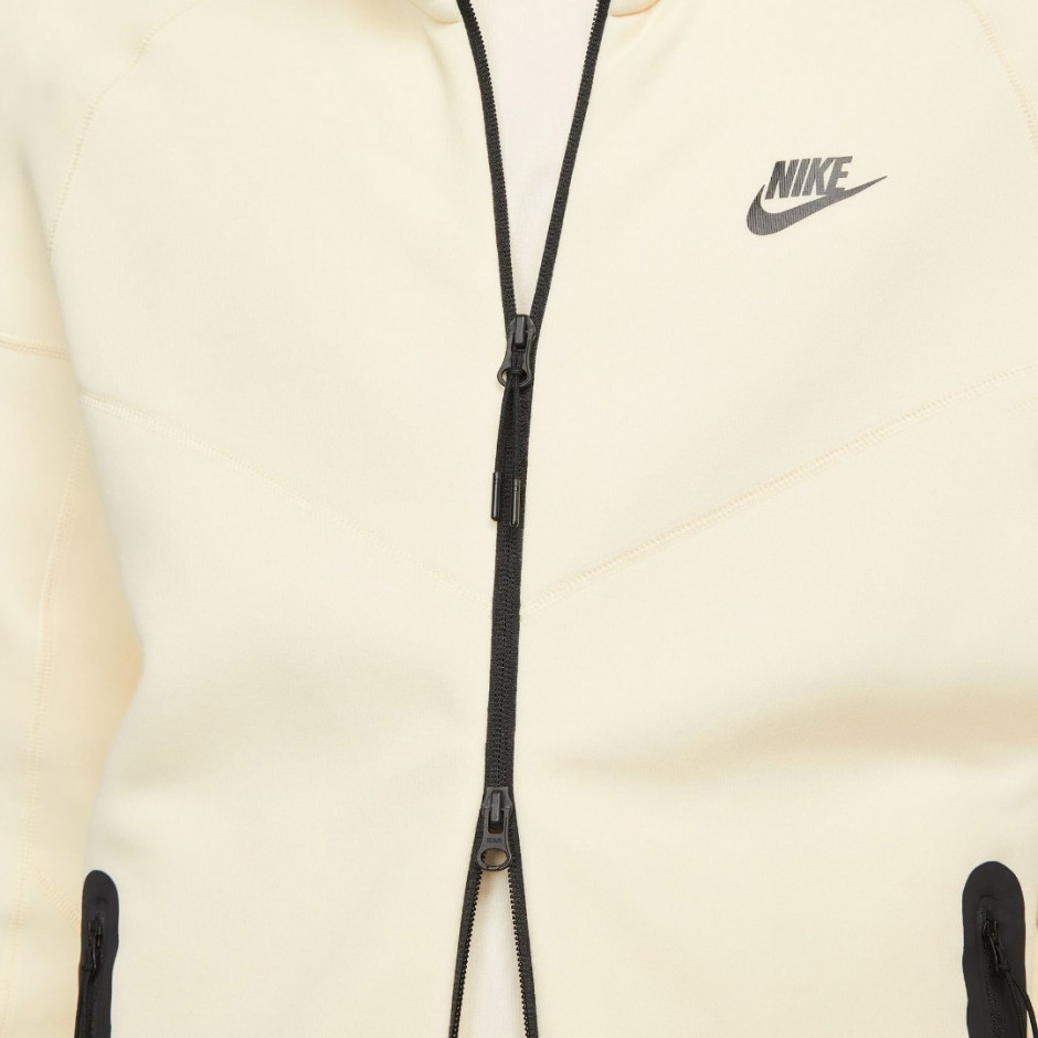 Nike Sportswear Tech Fleece Windrunner Εκρού - Ανδρική Ζακέτα