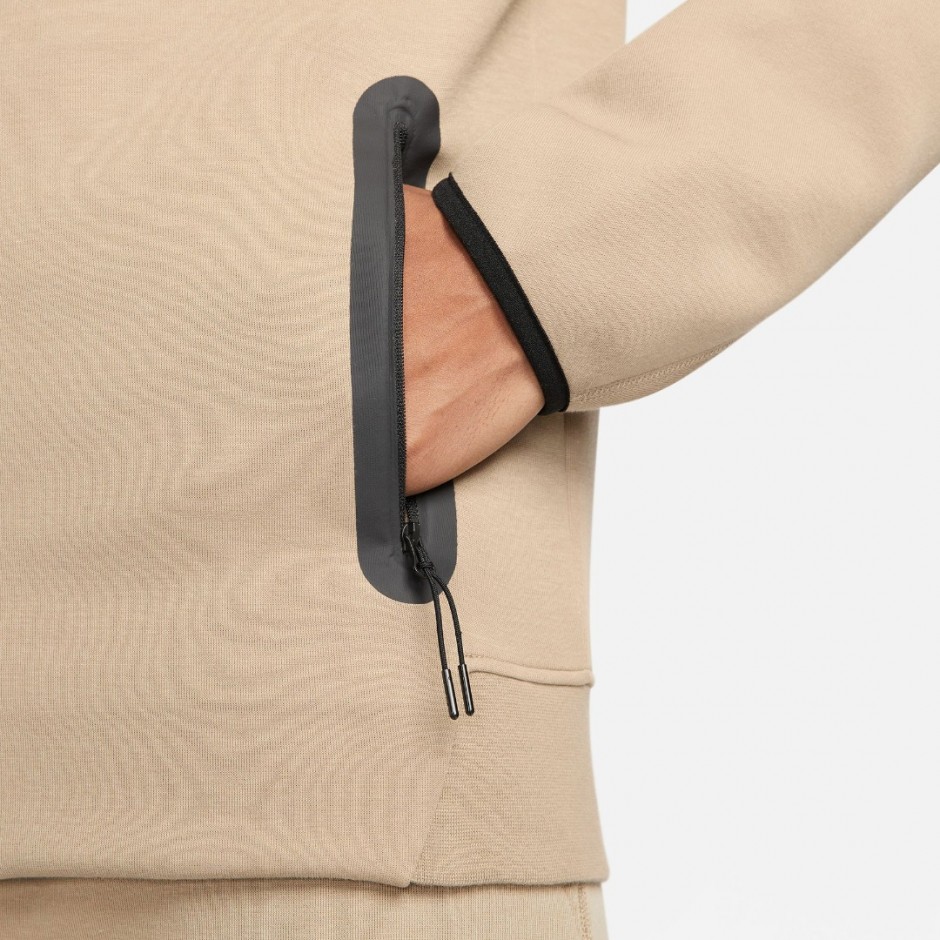 Nike Sportswear Tech Fleece Windrunner Μπέζ - Ανδρική Ζακέτα