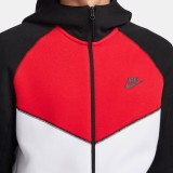 Nike Sportswear Tech Fleece Windrunner Πολύχρωμο - Ανδρική Ζακέτα Με Κουκούλα Εικόνα 2