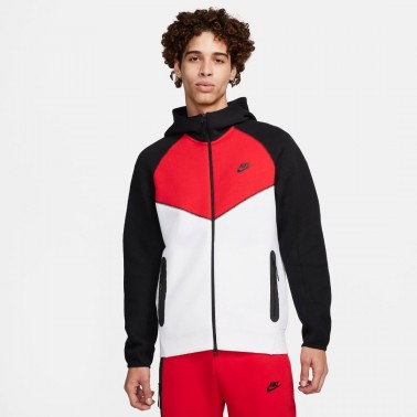 Nike Sportswear Tech Fleece Windrunner Πολύχρωμο - Ανδρική Ζακέτα Με Κουκούλα