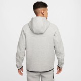 NIKE M NK TCH FLC FZ WR HOODIE HV0949-063 Grey Image 0