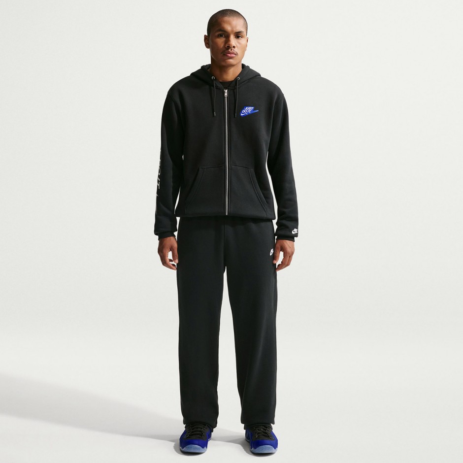 Men's Hoodie Black - Nike Sportswear Club