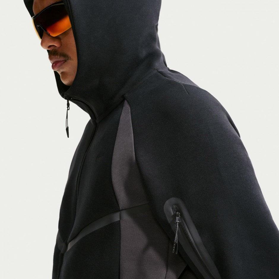 Ανδρική Ζακέτα Μαύρη - Nike Tech