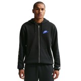 Men's Hoodie Black - Nike Sportswear Club Image 