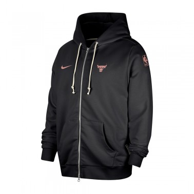 Ανδρική Ζακέτα NBA Μαύρη - Nike Chicago Bulls Standard Issue