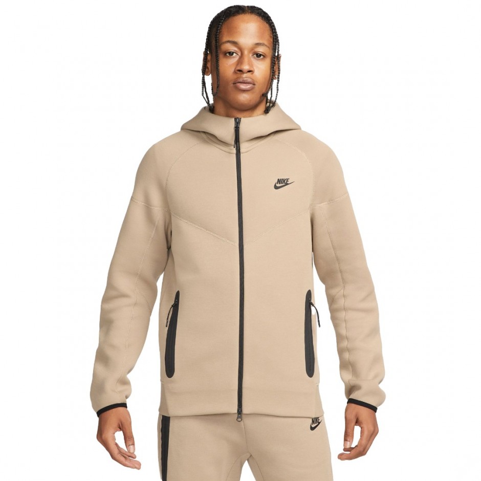 Nike Sportswear Tech Fleece Windrunner Μπέζ - Ανδρική Ζακέτα