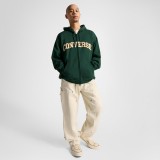 CONVERSE RETRO FULL ZIP HOODIE 10027083-A03 Pine Image 3