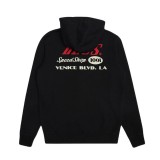 DEUS TIN-LIZZIE ZIP HOODIE DMF228395-BLK Black Image 0