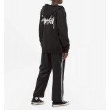 STUSSY BASIC STUSSY ZIP HOOD 1974567-BLACK Μαύρο Εικόνα 1