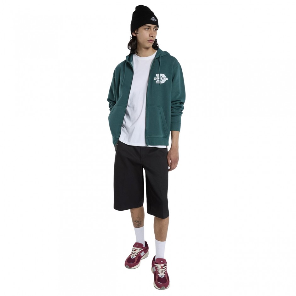 DICKIES MINDEN ZIPPED HOODIE DK0A8DN5B42-B42 Green