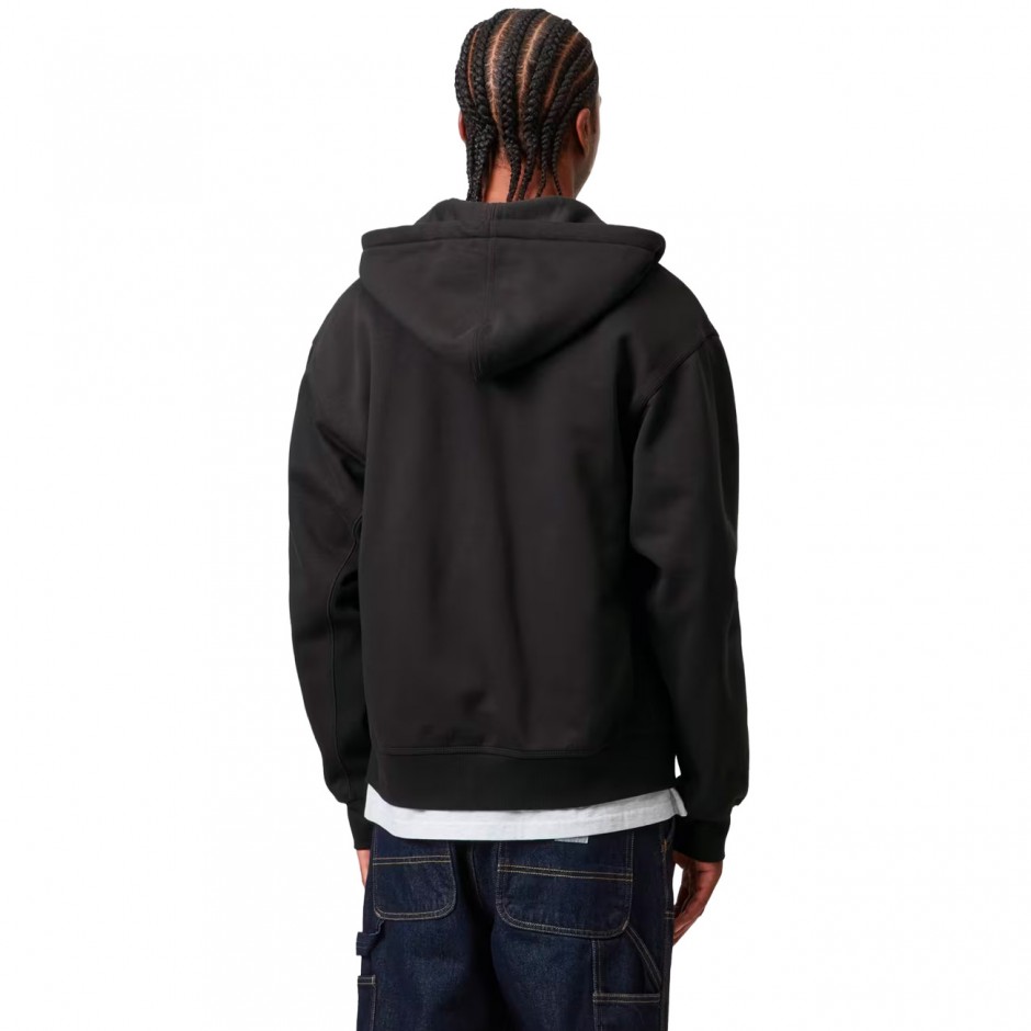 CARHARTT WIP HOODED AMERICAN SCRIPT JACKET I033063-89XX Black