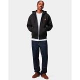 CARHARTT WIP HOODED AMERICAN SCRIPT JACKET I033063-89XX Black Image 2