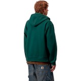 CARHARTT WIP HOODED AMERICAN SCRIPT JACKET I033063-05AXX Pine Image 0