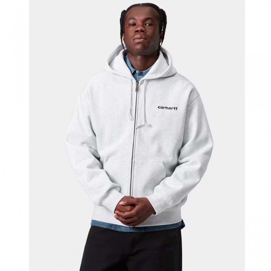 Ανδρική Ζακέτα Γκρι - Carhartt WIP Hooded Archive Lines