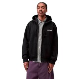 Ανδρική Ζακέτα Μαύρη - Carhartt WIP Hooded Archive Lines Εικόνα 
