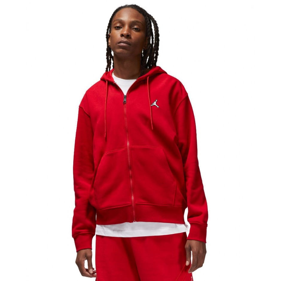 Ανδρική Ζακέτα JORDAN M J ESS FLC FZ HOODIE Κόκκινο DQ7350-687 