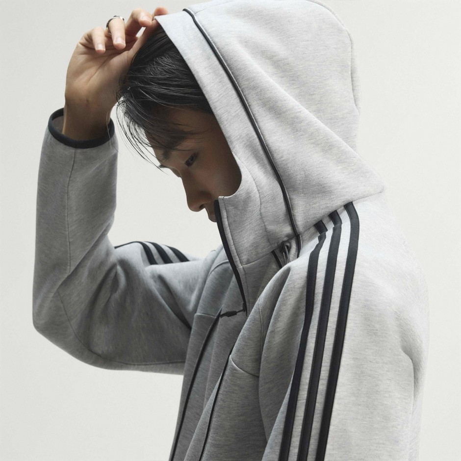 Ανδρική Ζακέτα Γκρι - adidas Originals Spacer Teamgeist 26 Cutline