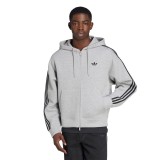 Ανδρική Ζακέτα Γκρι - adidas Originals Adicolor Spacer Oversized Εικόνα 