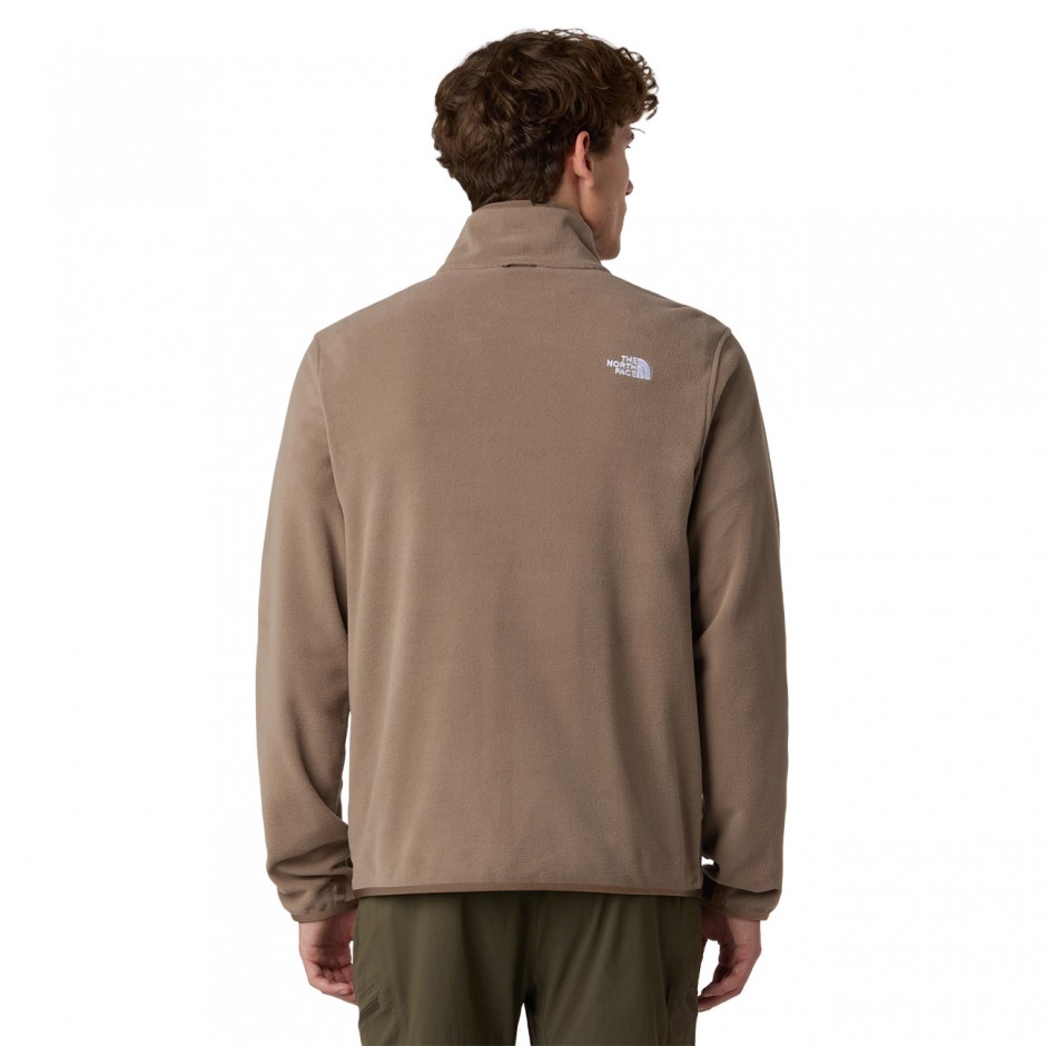 Ανδρική Ζακέτα Καφέ - The North Face Glacier Full-Zip Fleece