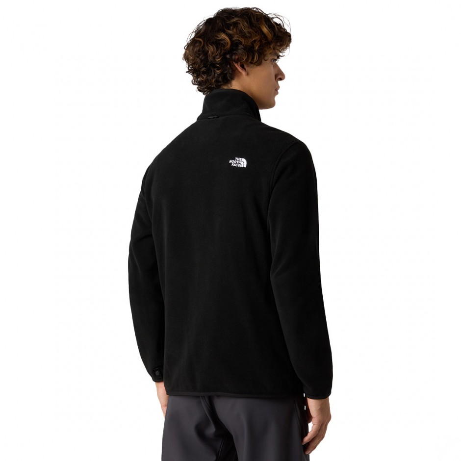 Ανδρική Ζακέτα Μαύρη - The North Face Glacier Full-Zip Fleece