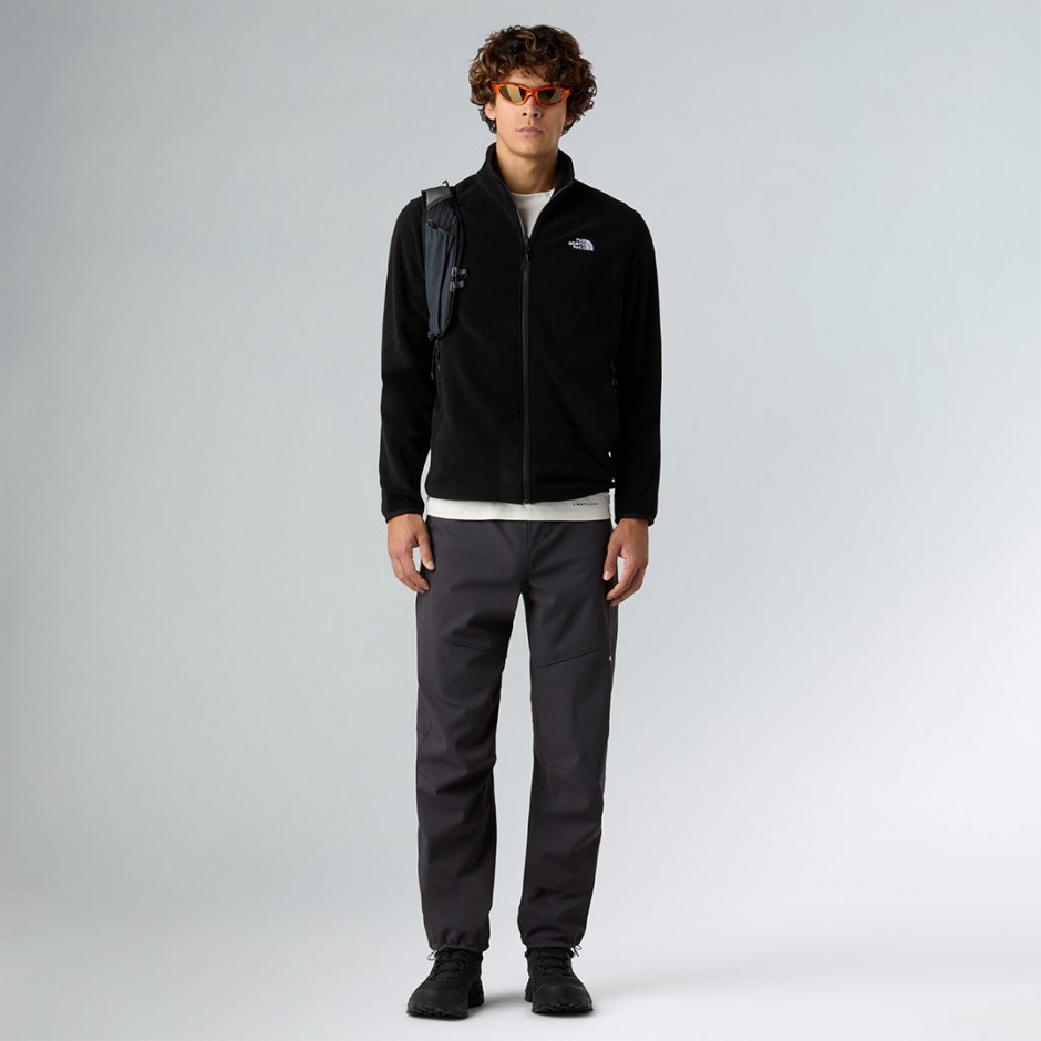 Ανδρική Ζακέτα Μαύρη - The North Face Glacier Full-Zip Fleece