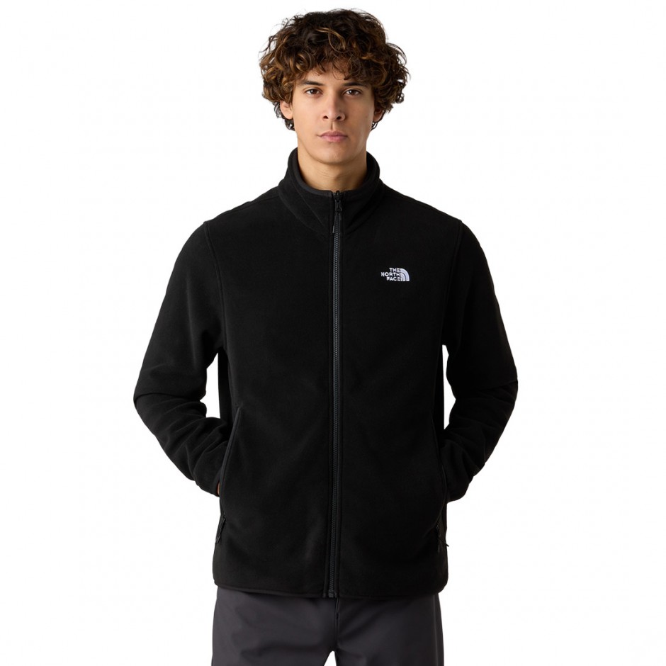 Ανδρική Ζακέτα Μαύρη - The North Face Glacier Full-Zip Fleece